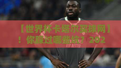 【世界杯卡塔尔买球网】！你踩过哪些坑？2026年买球防骗指南来了