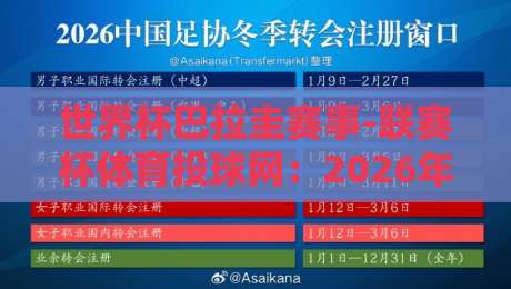 世界杯巴拉圭赛事-联赛杯体育投球网：2026年南美足坛新格局解析