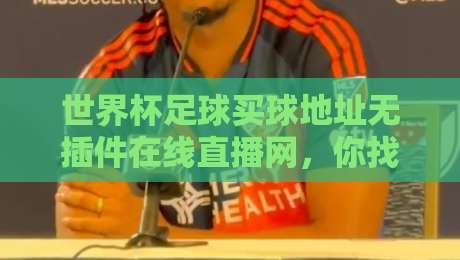 世界杯足球买球地址无插件在线直播网，你找对了吗？