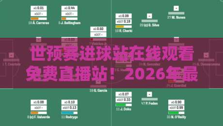 世预赛进球站在线观看免费直播站!2026年最全观赛指南来了 世预赛进球站在线观看免费直播站!2026年最全观赛指南来了