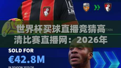 世界杯买球直播竞猜高清比赛直播网:2026年球迷必备的高清观赛与竞猜攻略 世界杯买球直播竞猜高清比赛直播网:2026年球迷必备的高清观赛与竞猜攻略