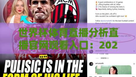 世界杯体育直播分析直播官网观看入口：2026年看球必备的三大入口与避坑指南