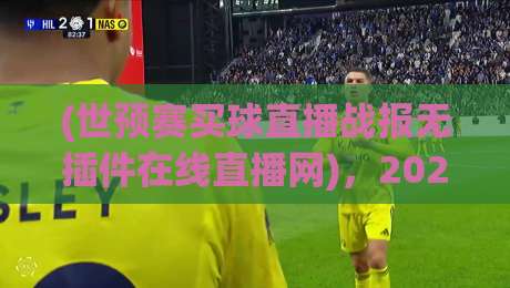 (世预赛买球直播战报无插件在线直播网)，2026年世界杯预选赛观赛全攻略！