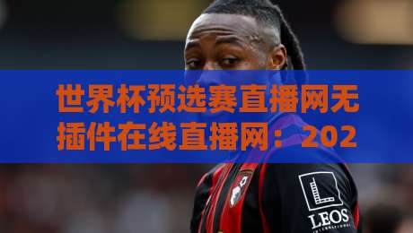 世界杯预选赛直播网无插件在线直播网:2026美加墨预选赛观赛指南 世界杯预选赛直播网无插件在线直播网:2026美加墨预选赛观赛指南
