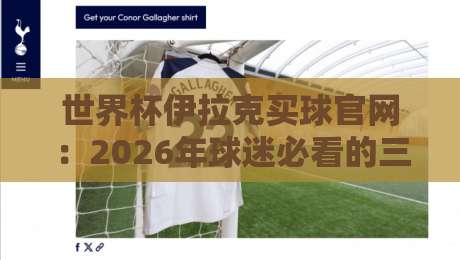 世界杯伊拉克买球官网:2026年球迷必看的三大风险警示 世界杯伊拉克买球官网:2026年球迷必看的三大风险警示
