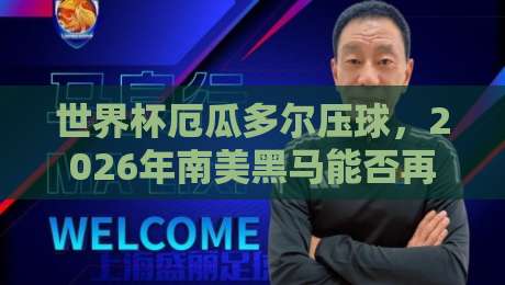 世界杯厄瓜多尔压球，2026年南美黑马能否再掀波澜？