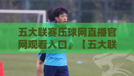 五大联赛压球网直播官网观看入口，【五大联赛压球网直播官网观看入口】2026年最新观赛指南与避坑建议